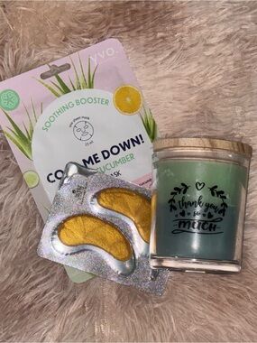 Thank You Soothing Cucumber Melon Scented Candle -